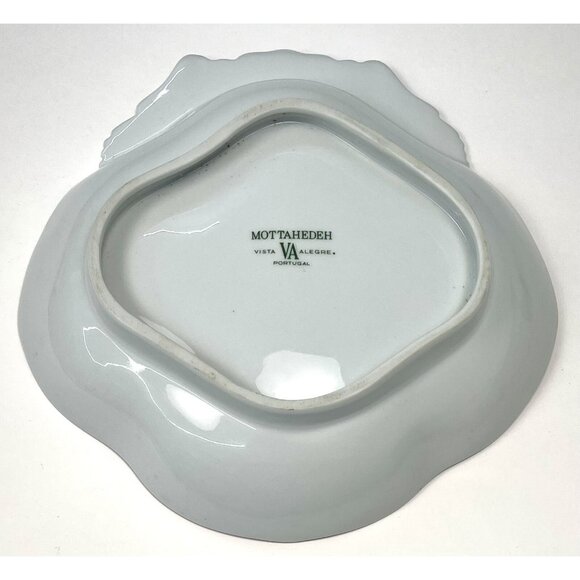 VTG MOTTAHEDEH Vista Alegre Portugal Temple 8" Shell Serving Bowl Dish READ - Picture 4 of 6